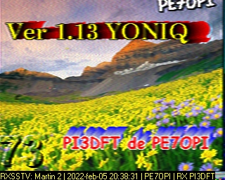 PE7OPI: 2022-02-05 de PI1DFT