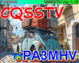 PA3MHV: 2026-01-13 de PI1DFT