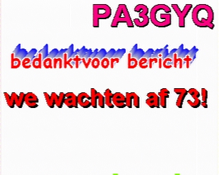 PA3GYQ: 2026-01-13 de PI1DFT