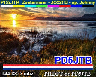 PD5JTB: 2026-01-16 de PI1DFT