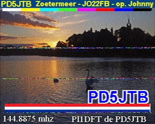 PD5JTB: 2026-01-16 de PI1DFT