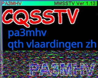 PA3MHV: 2026-02-02 de PI1DFT