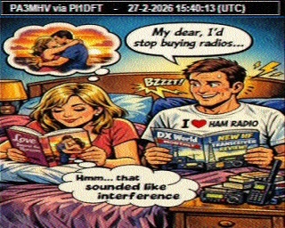 PA3MHV: 2026-03-08 de PI1DFT