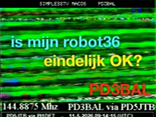 PD3BAL: 2026-05-11 de PI1DFT