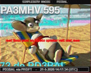 PA3MHV: 2026-05-21 de PI1DFT