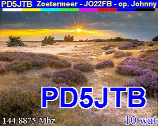 PD5JTB: 2026-06-01 de PI1DFT