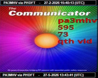PA3MHV: 2026-06-02 de PI1DFT
