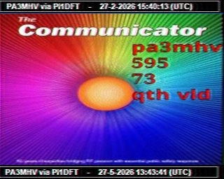 PA3MHV: 2026-06-20 de PI1DFT