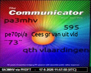 PA3MHV: 2026-07-02 de PI1DFT