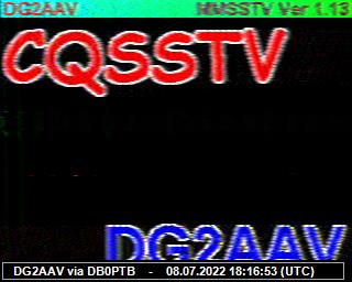 DG2AAV: 2022070818 de PI1DFT