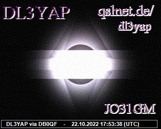 DL3YAP: 2022102217 de PI1DFT