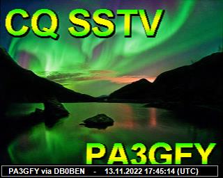 PA3GFY: 2022111317 de PI1DFT