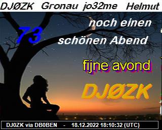 DJ0ZK: 2022121818 de PI1DFT
