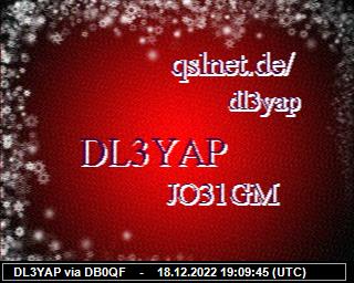 DL3YAP: 2022121819 de PI1DFT
