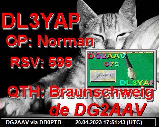 DG2AAV: 2023042017 de PI1DFT