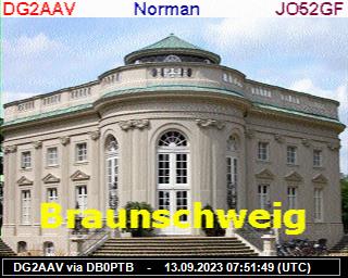 DG2AAV: 2023091307 de PI1DFT