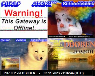 PD7JLP: 2023110321 de PI1DFT