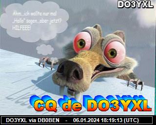 DO3YXL: 2024010618 de PI1DFT