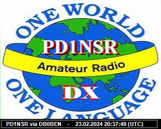 PD1NSR: 2024022320 de PI1DFT