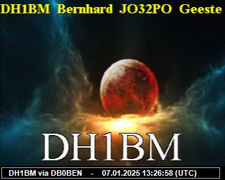 DH1BM: 2025010713 de PI1DFT