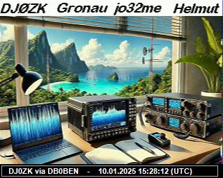 DJ0ZK: 2025011015 de PI1DFT