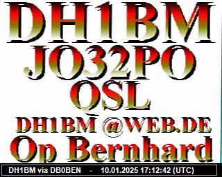 DH1BM: 2025011017 de PI1DFT