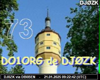 DJ0ZK: 2025012109 de PI1DFT