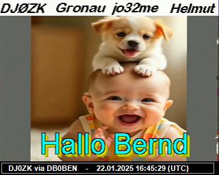 DJ0ZK: 2025012216 de PI1DFT