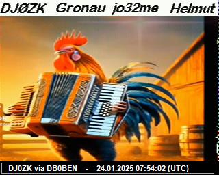 DJ0ZK: 2025012407 de PI1DFT