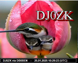 DJ0ZK: 2025012510 de PI1DFT