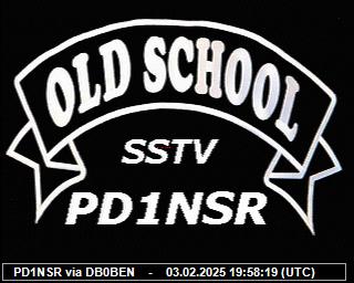 PD1NSR: 2025020319 de PI1DFT