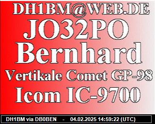DH1BM: 2025020414 de PI1DFT