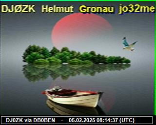 DJ0ZK: 2025020508 de PI1DFT