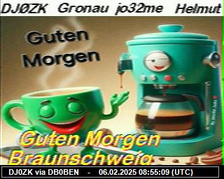 DJ0ZK: 2025020608 de PI1DFT