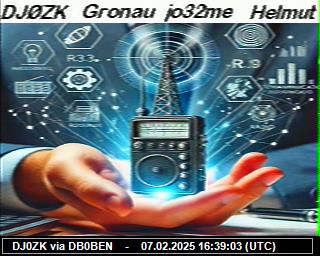 DJ0ZK: 2025020716 de PI1DFT