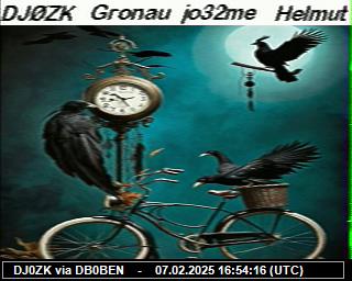 DJ0ZK: 2025020716 de PI1DFT