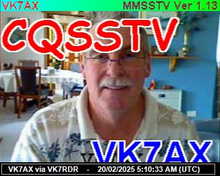 VK7AX: 2025022005 de PI1DFT