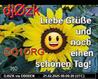 DJ0ZK: 2025022108 de PI1DFT