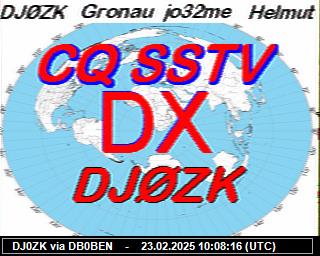 DJ0ZK: 2025022310 de PI1DFT