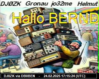 DJ0ZK: 2025022417 de PI1DFT