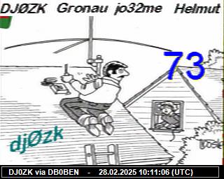 DJ0ZK: 2025022810 de PI1DFT