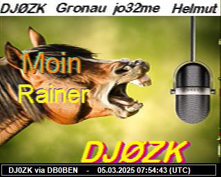 DJ0ZK: 2025030507 de PI1DFT