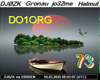 DJ0ZK: 2025030508 de PI1DFT