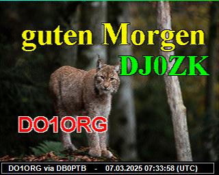 DO1ORG: 2025030707 de PI1DFT