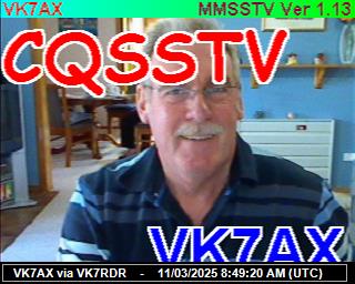 VK7KT: 2025031109 de PI1DFT