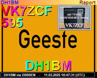 DH1BM: 2025031111 de PI1DFT