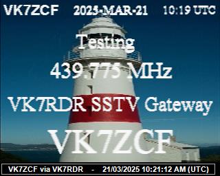 VK7ZCF: 2025032111 de PI1DFT