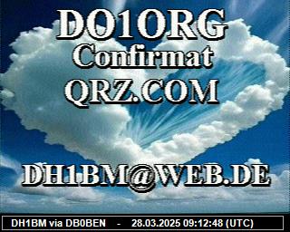 DH1BM: 2025032810 de PI1DFT
