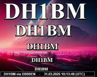 DH1BM: 2025033112 de PI1DFT