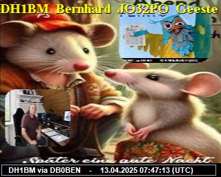 DH1BM: 2025041309 de PI1DFT